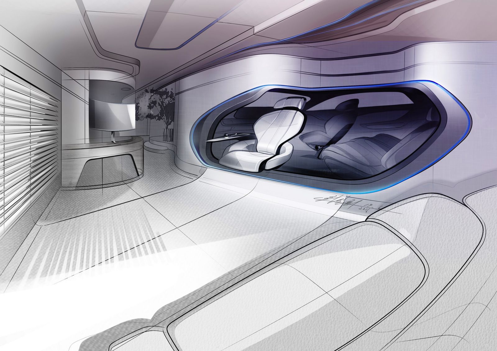 Hyundai Mobility Vision (2017): Hyper-Connected Car and Smart House 