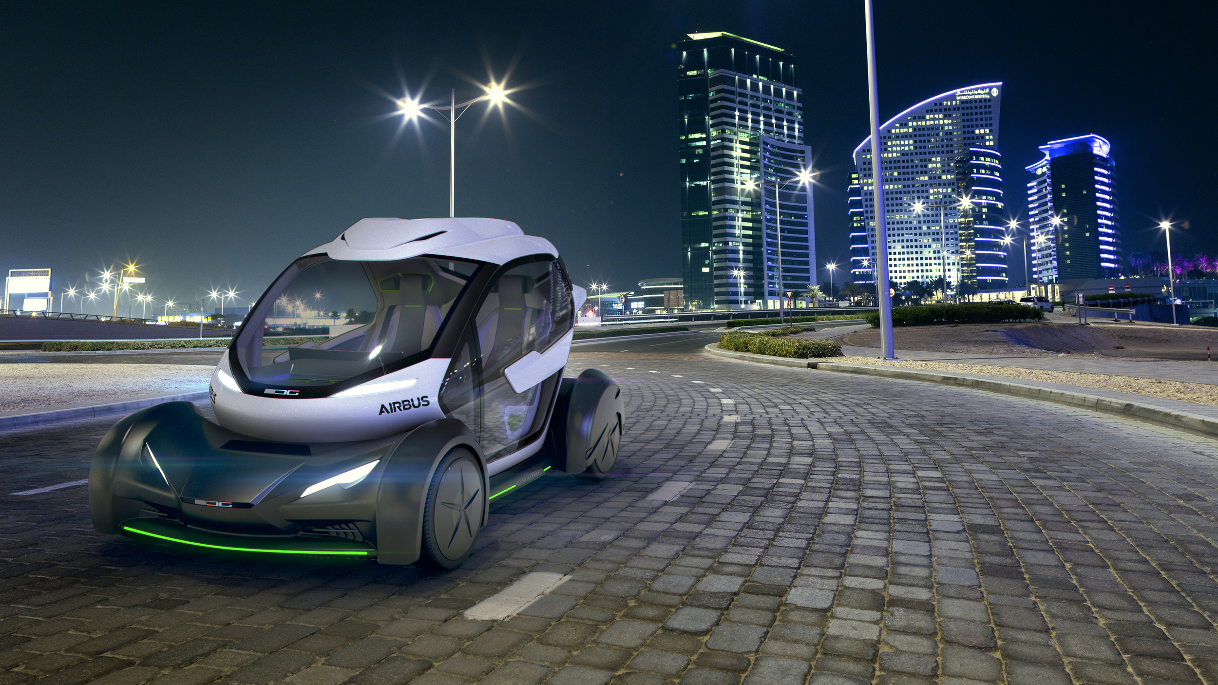 Italdesign/Airbus Pop.Up (2017): Flying  Car Concept