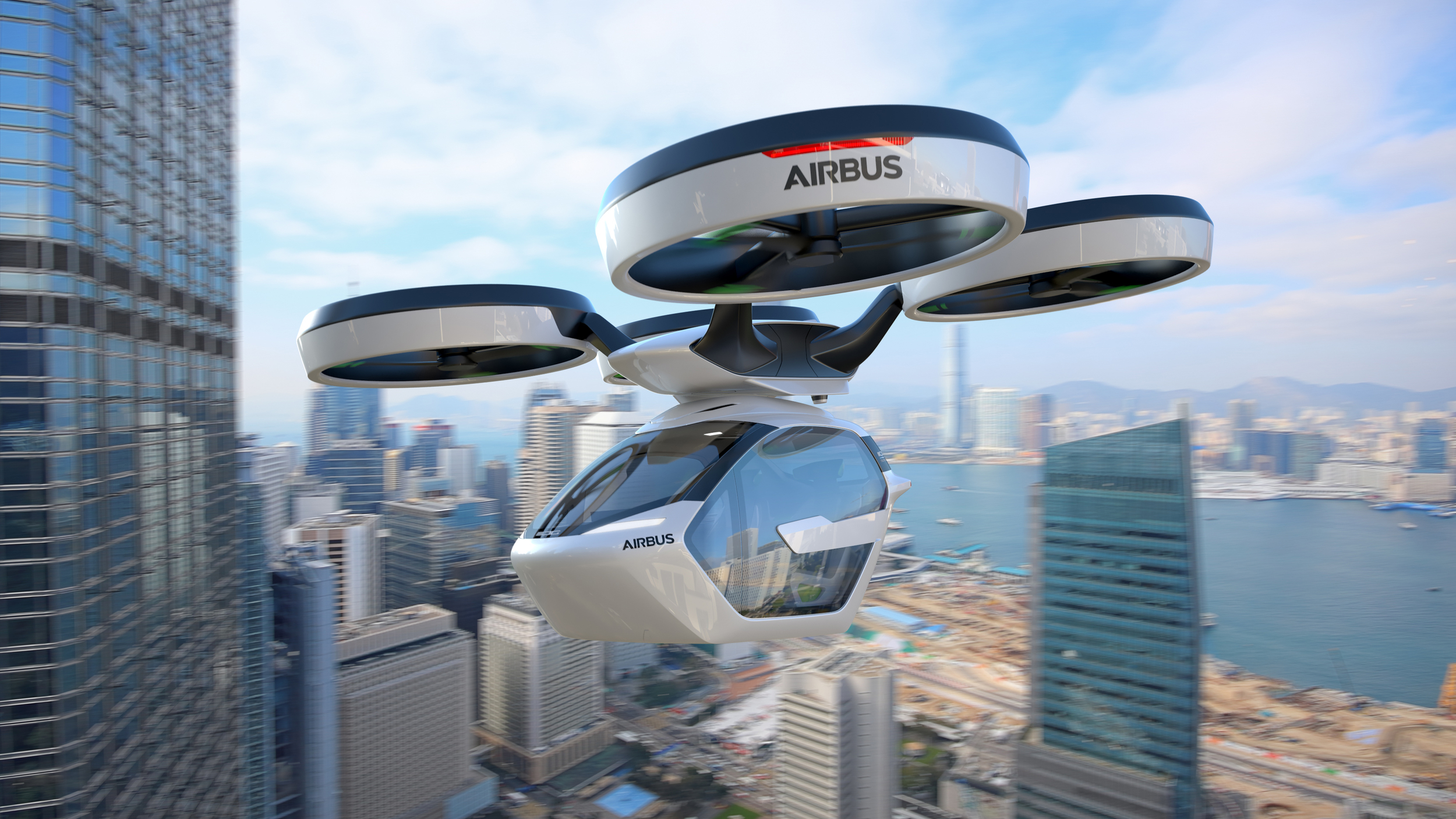Italdesign/Airbus Pop.Up (2017): Flying  Car Concept