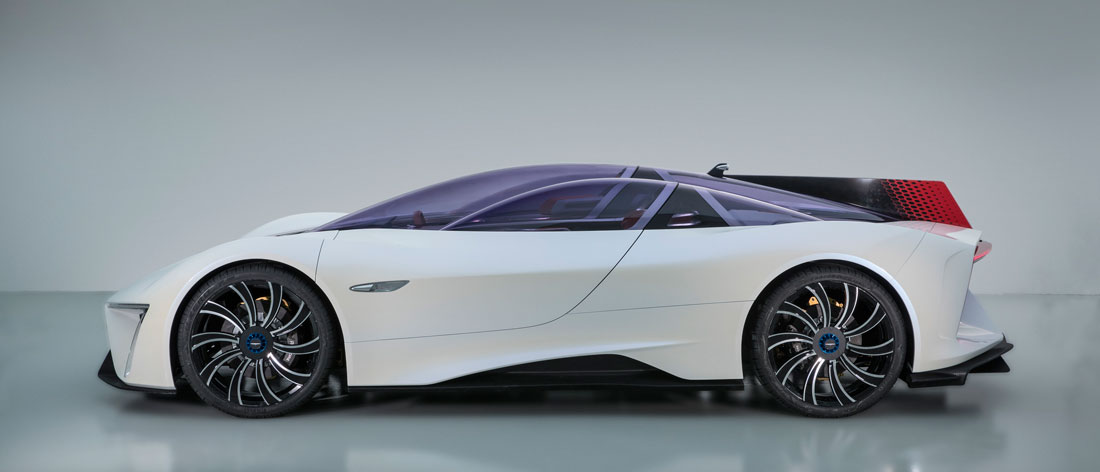 Techrules Ren (2017): Designed by Giorgetto and Fabrizio Giugiaro