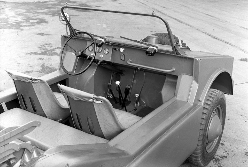 Porsche Typ 597 Jagdwagen (1954-1955) - Interior