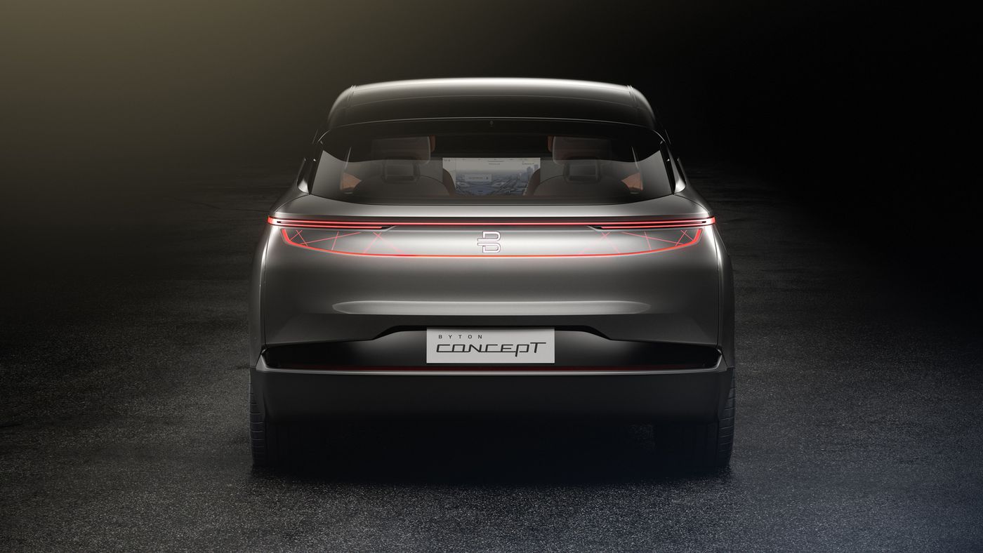Byton M-Byte Concept (2018): Exterior