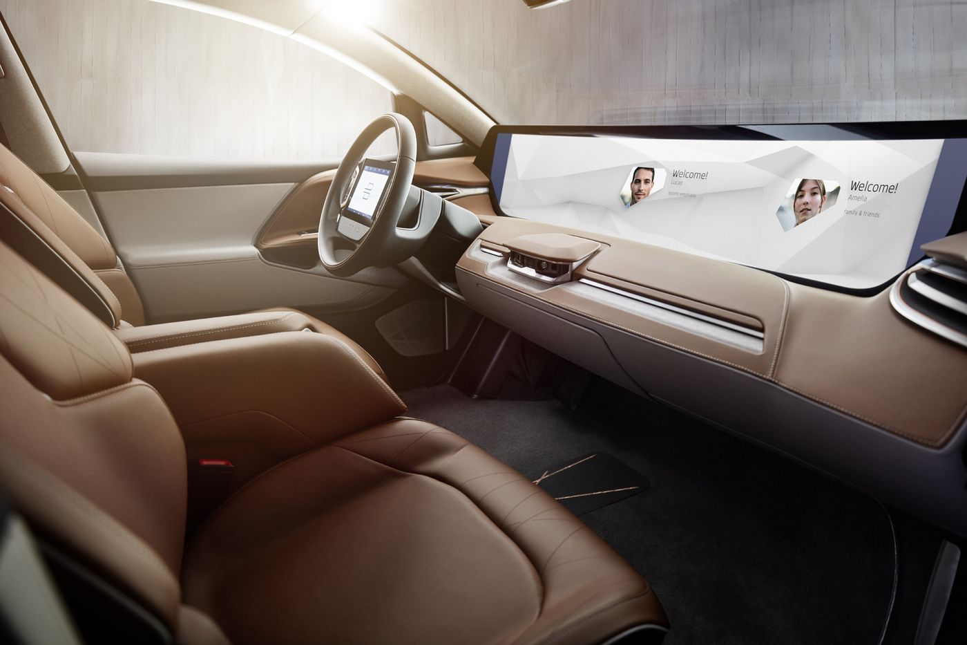 Byton M-Byte Concept (2018): Shared Experience Display
