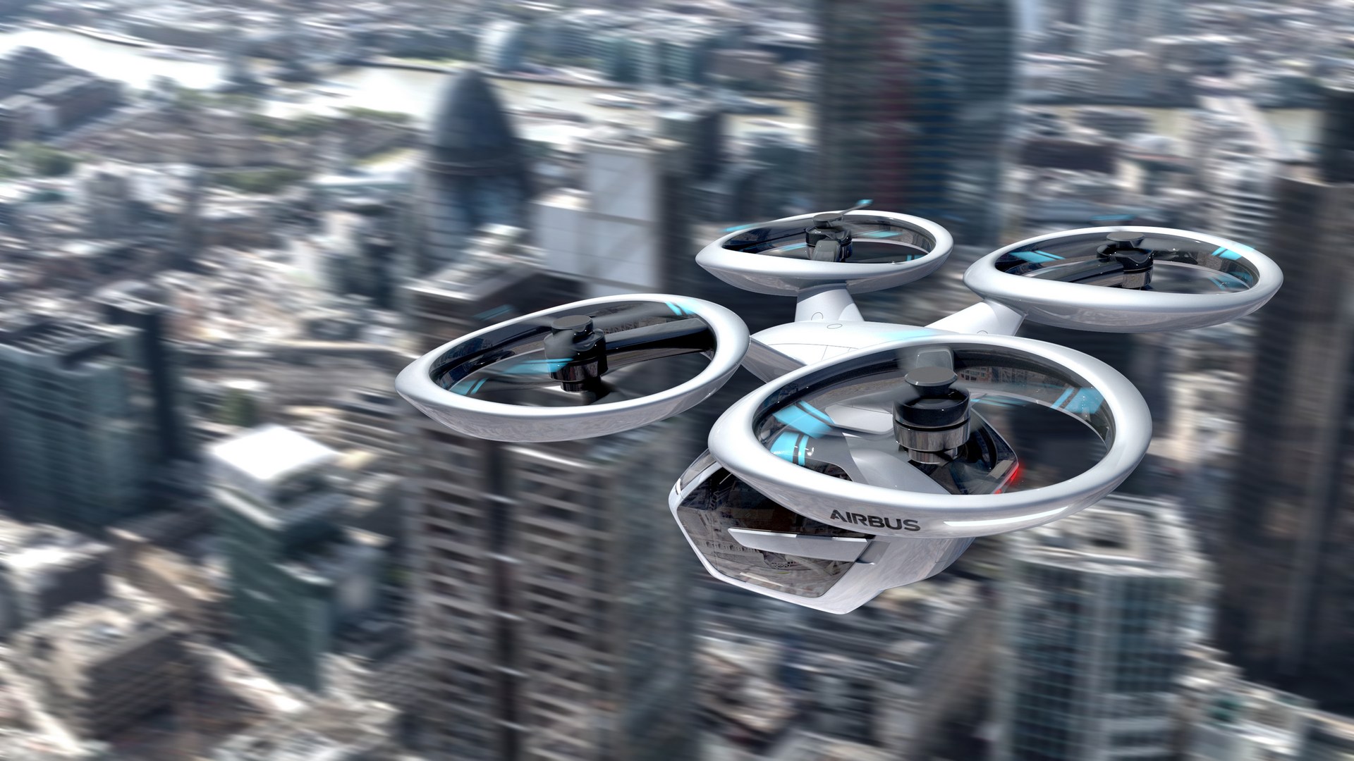 Audi/Airbus/ItalDesign Pop.Up Next (2018): Flying Car Concept
