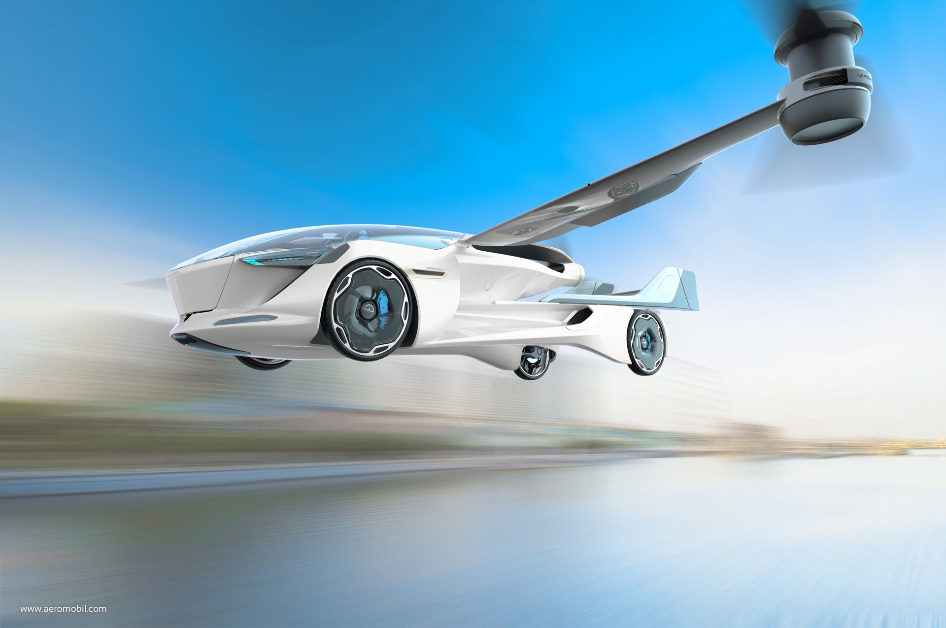 AeroMobil 5.0 VTOL (2018): Flying Car Concept
