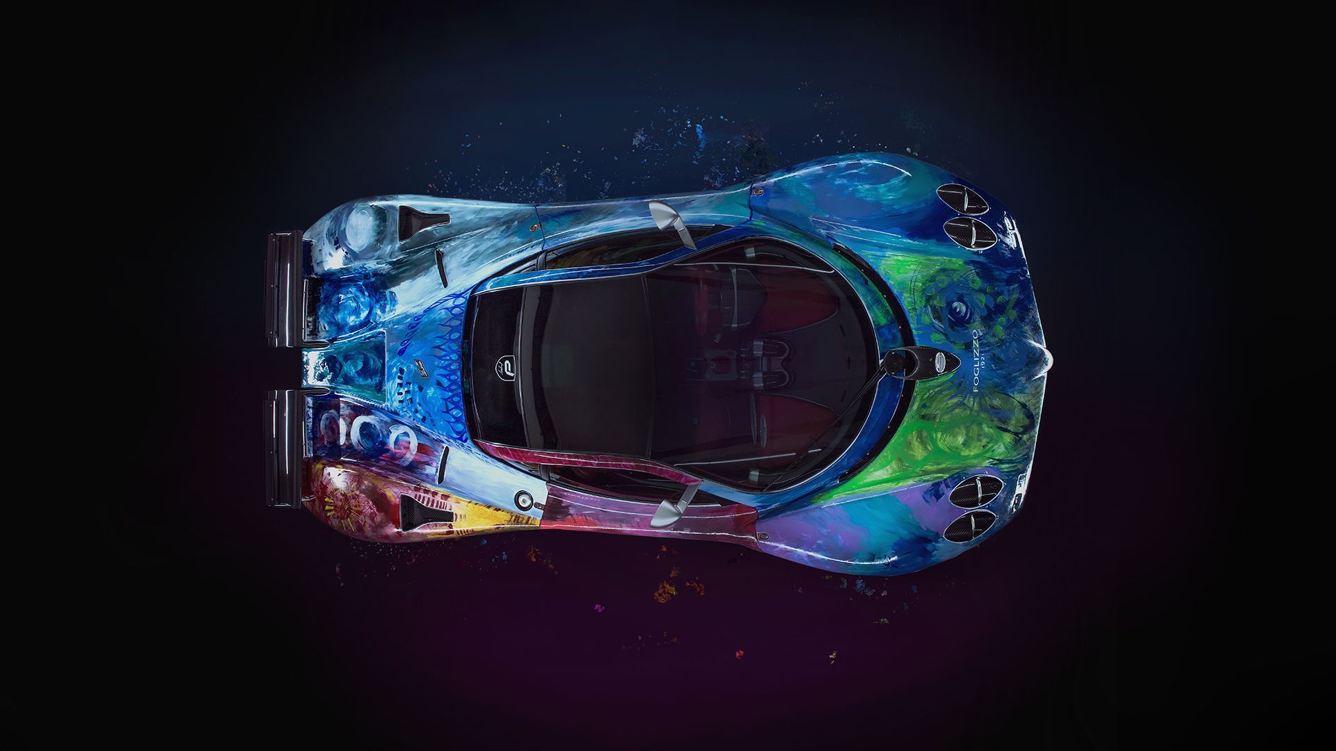 Pagani Zonda S Art Car by Shalemar Sharbatly (2018)