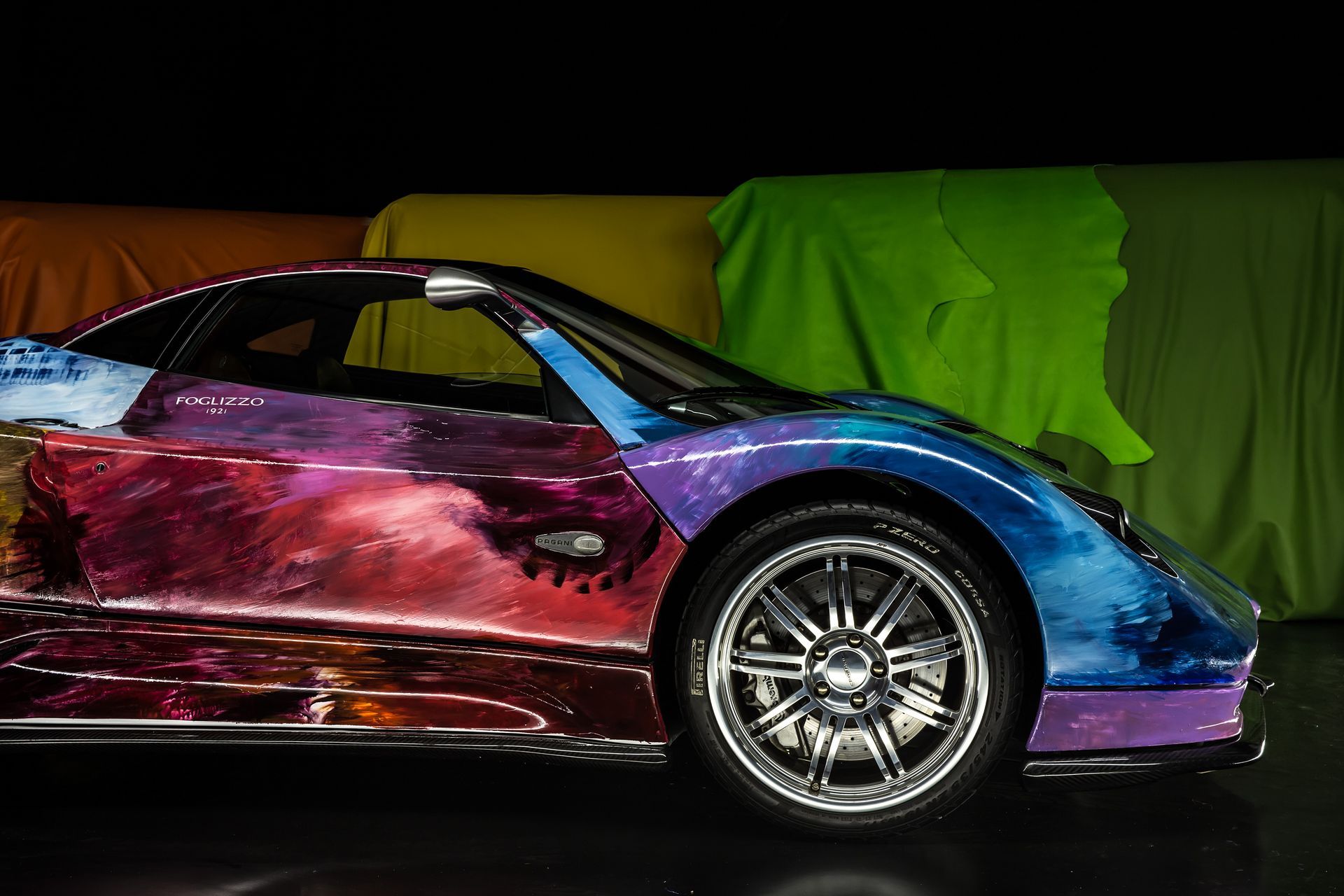 Pagani Zonda S Art Car by Shalemar Sharbatly (2018)