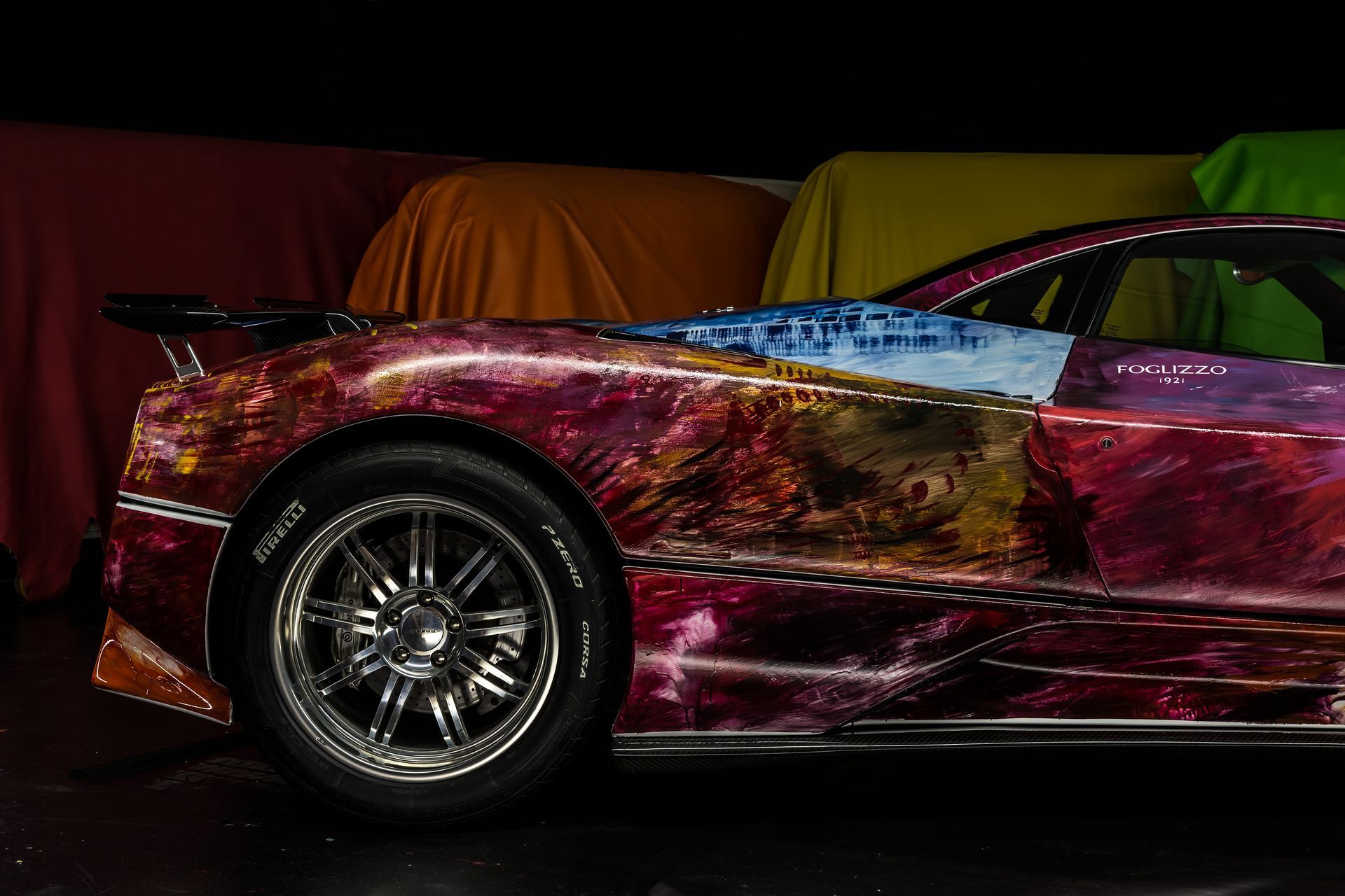 Pagani Zonda S Art Car by Shalemar Sharbatly (2018)