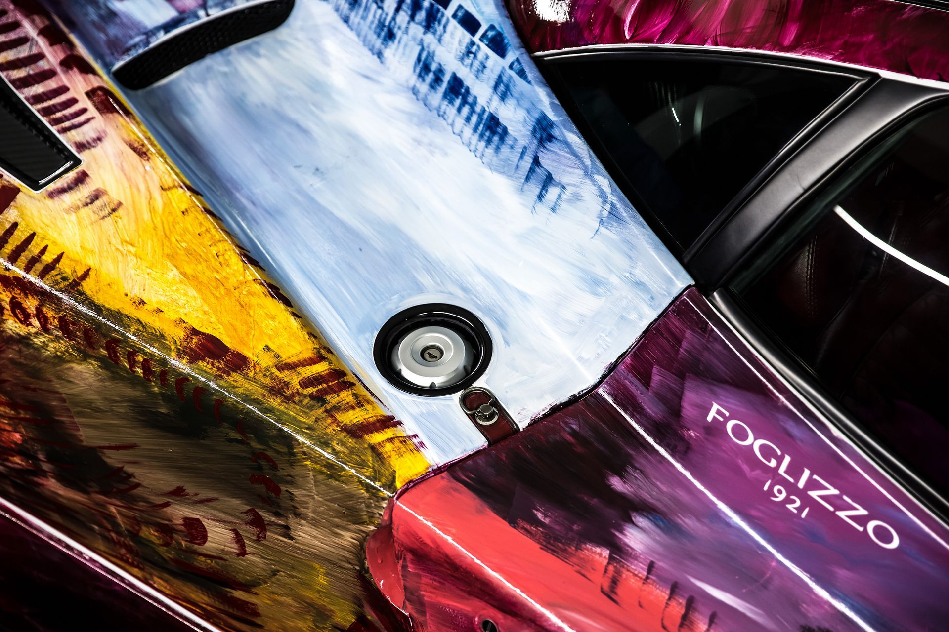 Pagani Zonda S Art Car by Shalemar Sharbatly (2018)