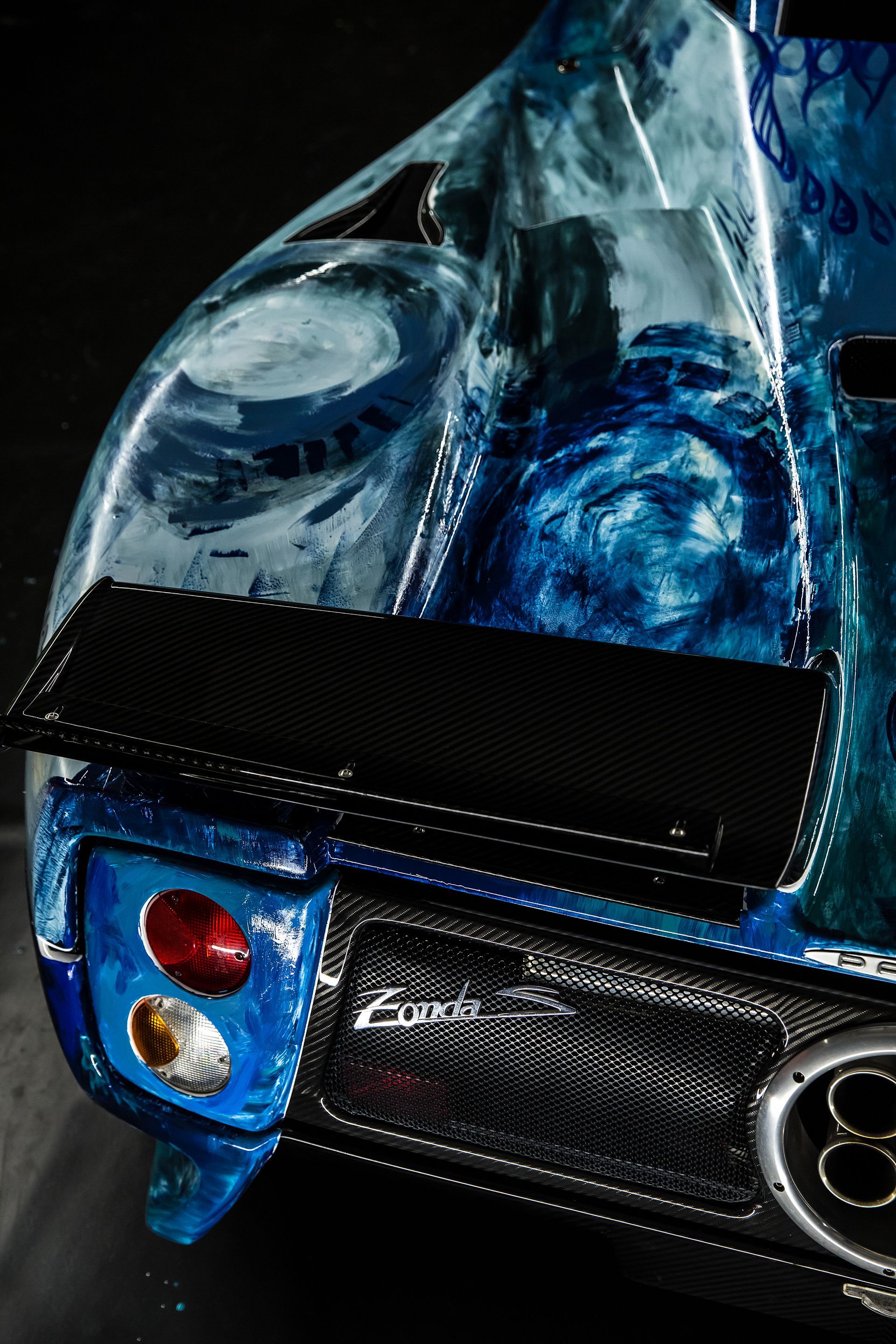 Pagani Zonda S Art Car by Shalemar Sharbatly (2018)