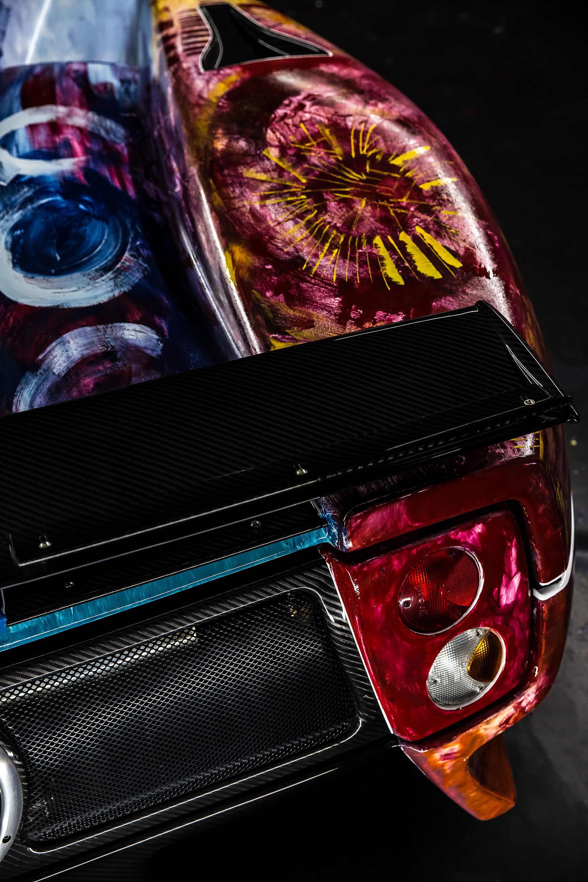 Pagani Zonda S Art Car by Shalemar Sharbatly (2018)