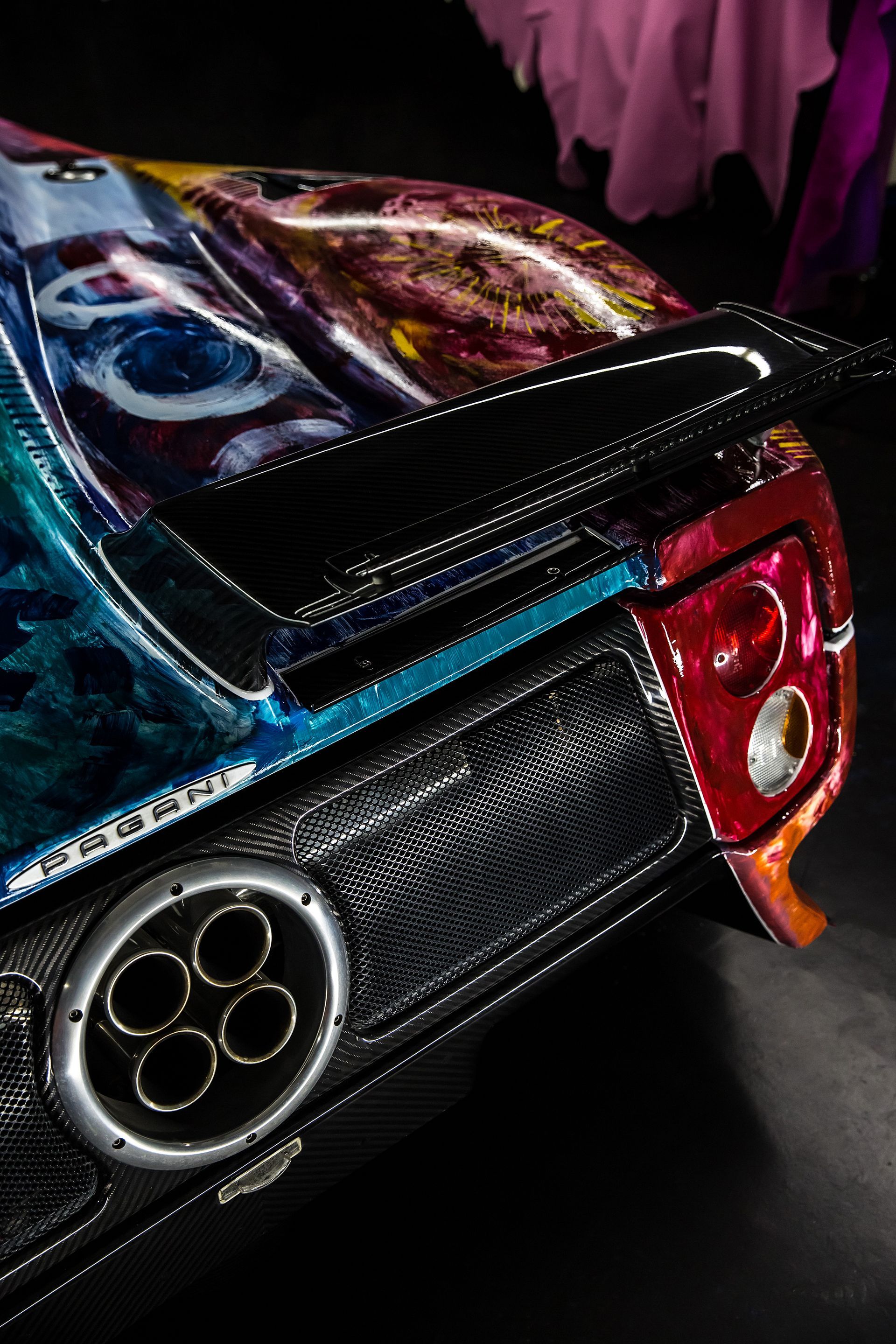 Pagani Zonda S Art Car by Shalemar Sharbatly (2018)
