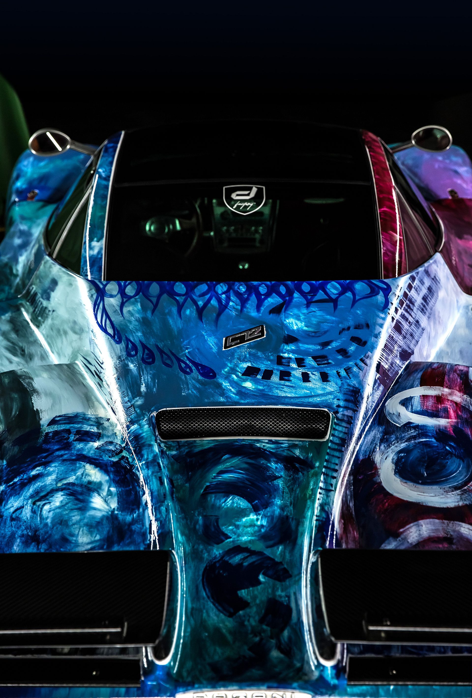 Pagani Zonda S Art Car by Shalemar Sharbatly (2018)