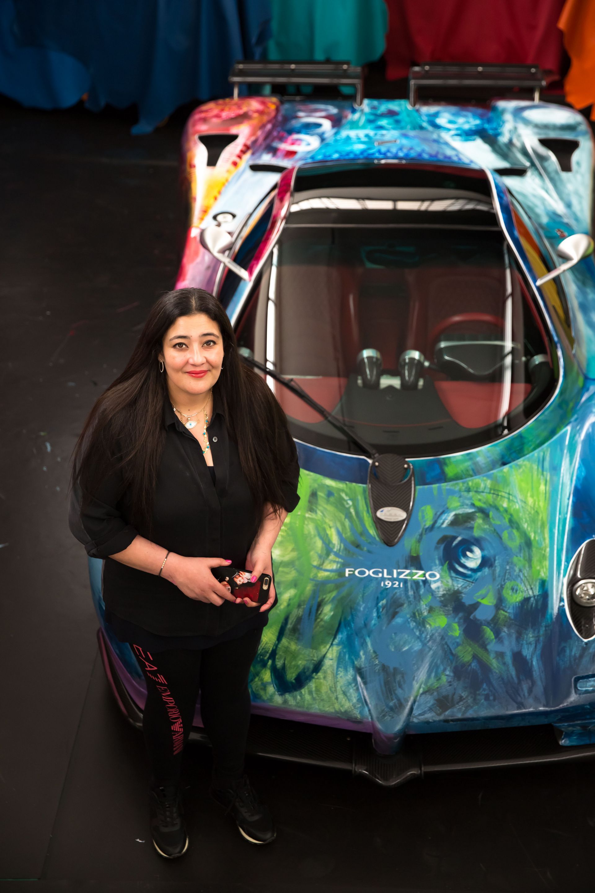 Pagani Zonda S Art Car by Shalemar Sharbatly (2018)