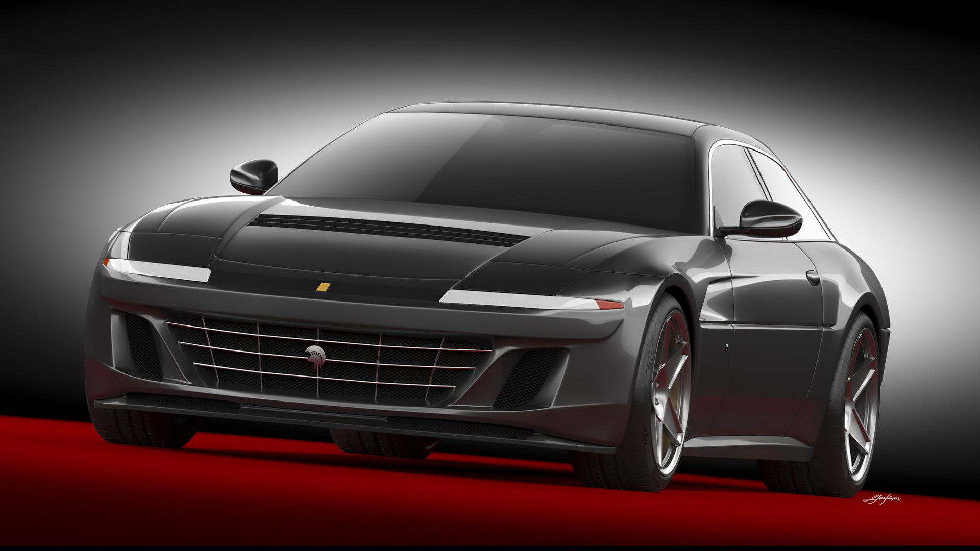 Ares Design Project Pony (2018): Ferrari GTC4Lusso Turned Into A Modern-Day 412