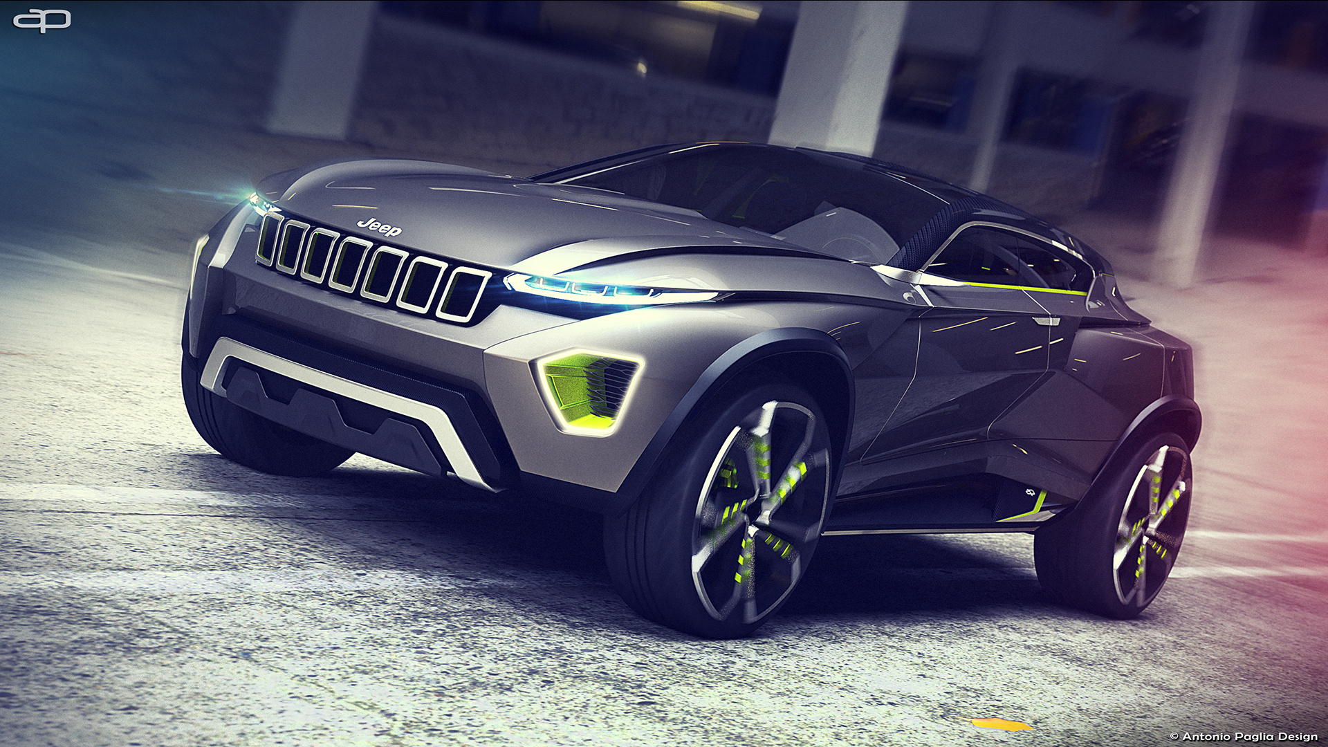  Jeep concept Freedom SUV designed by Antonio Paglia