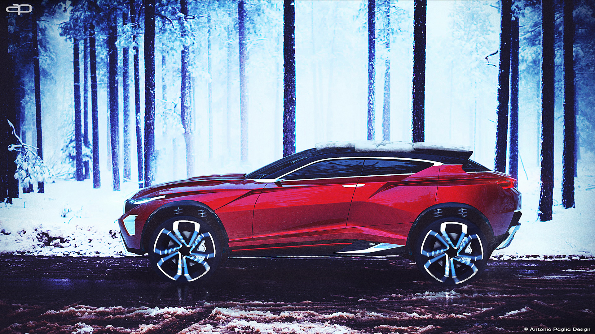  Jeep concept Freedom SUV designed by Antonio Paglia