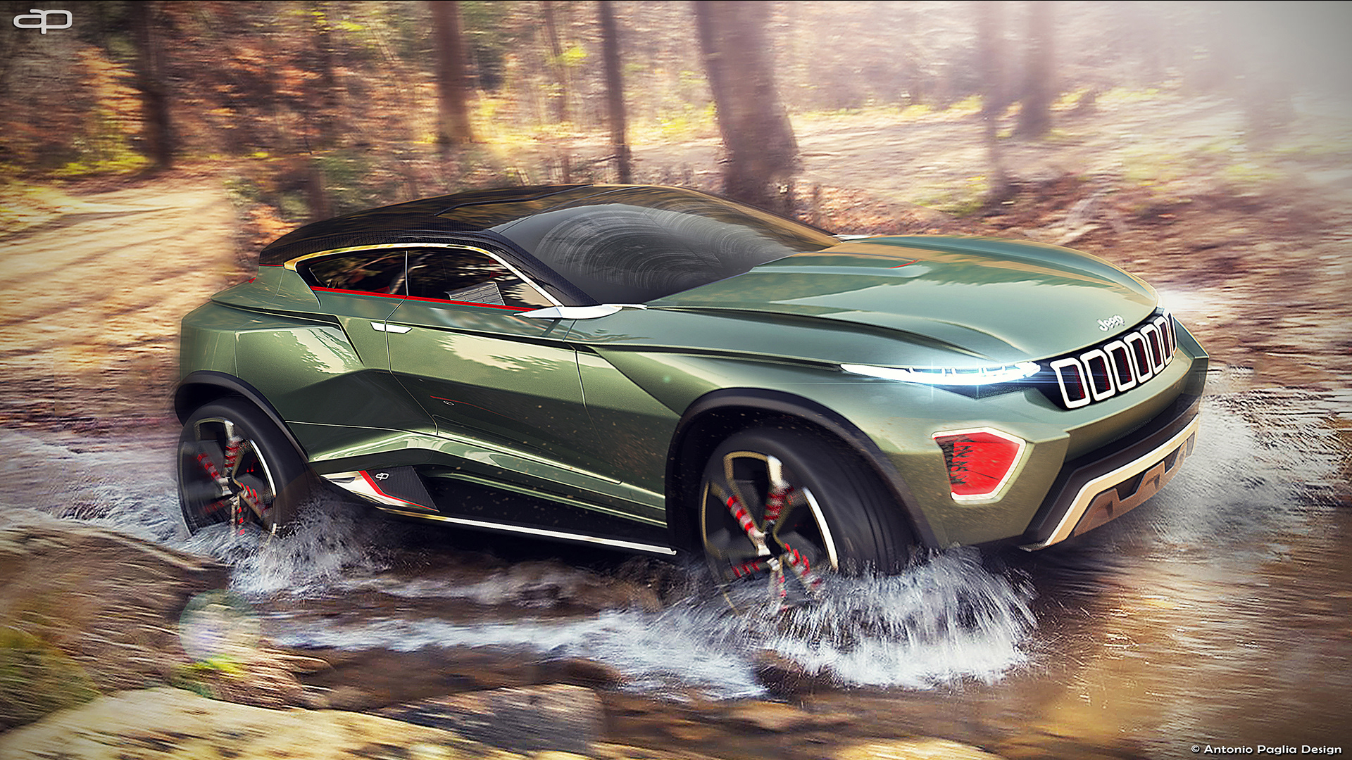  Jeep concept Freedom SUV designed by Antonio Paglia