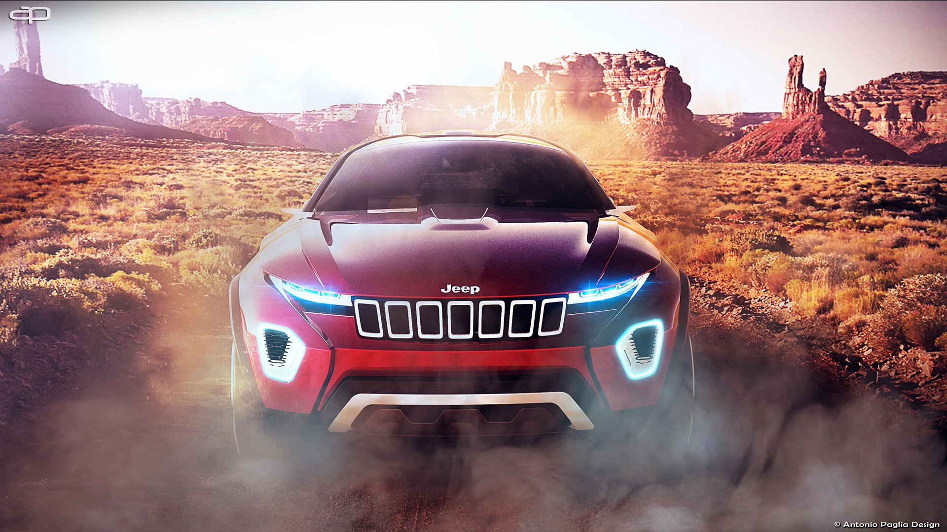  Jeep concept Freedom SUV designed by Antonio Paglia