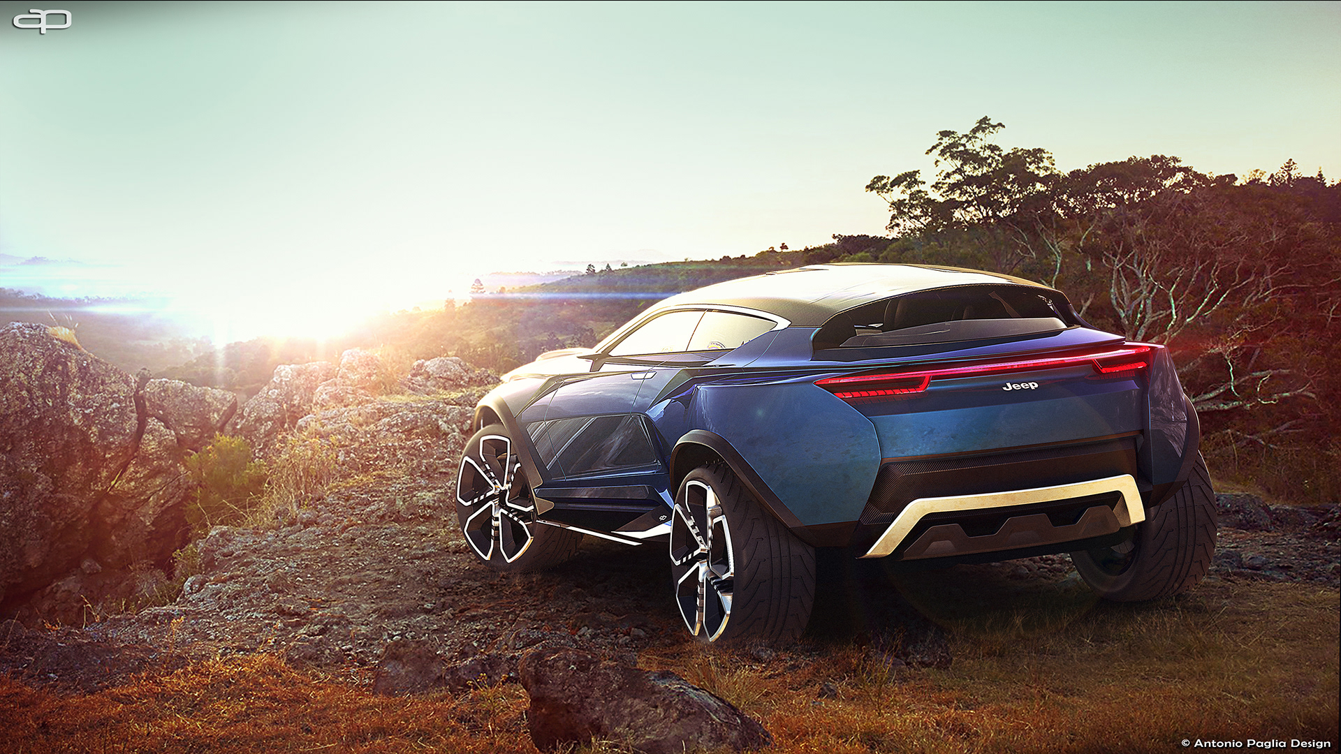  Jeep concept Freedom SUV designed by Antonio Paglia
