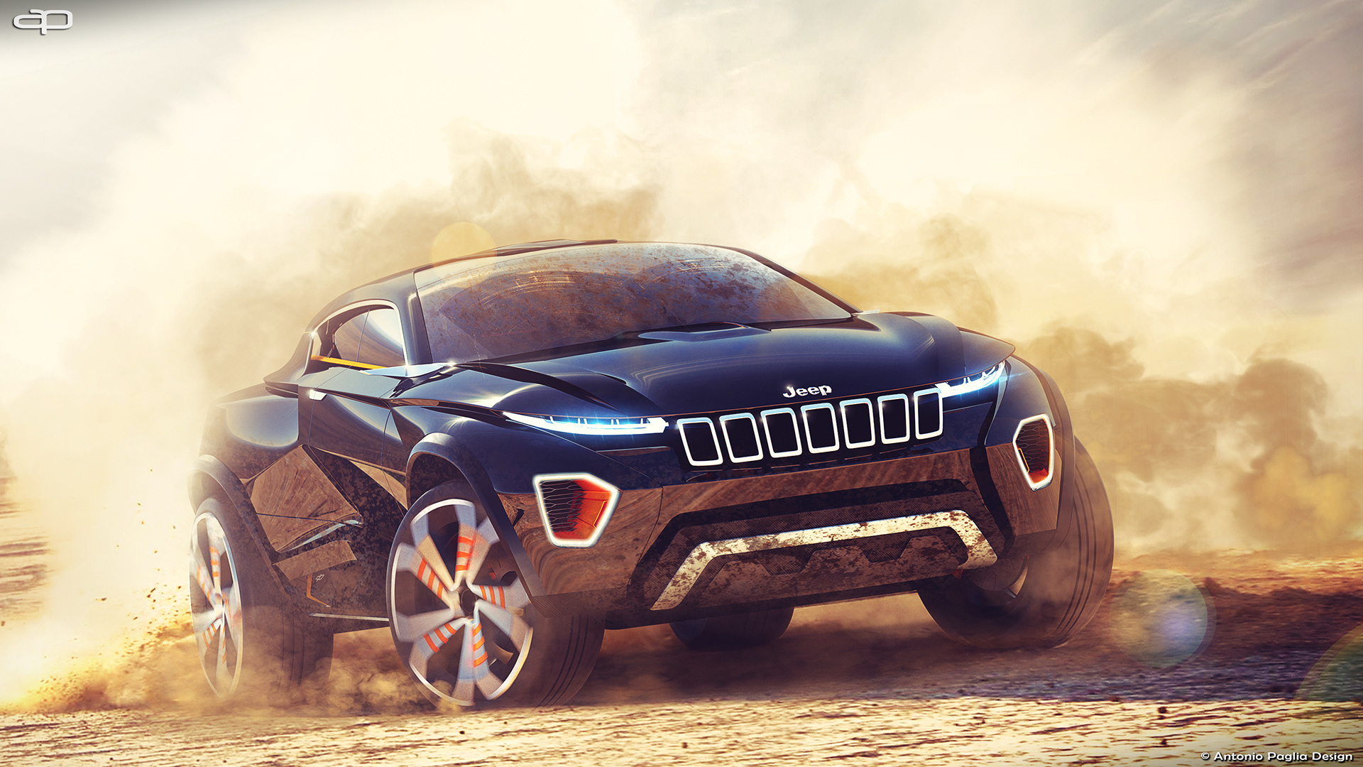  Jeep concept Freedom SUV designed by Antonio Paglia