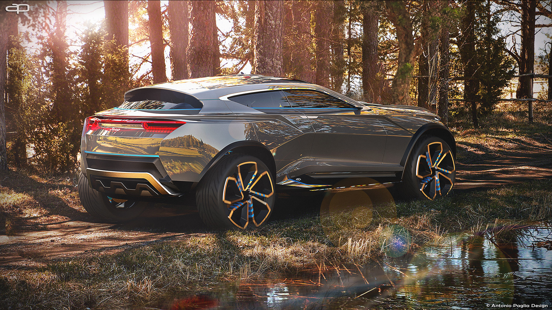  Jeep concept Freedom SUV designed by Antonio Paglia
