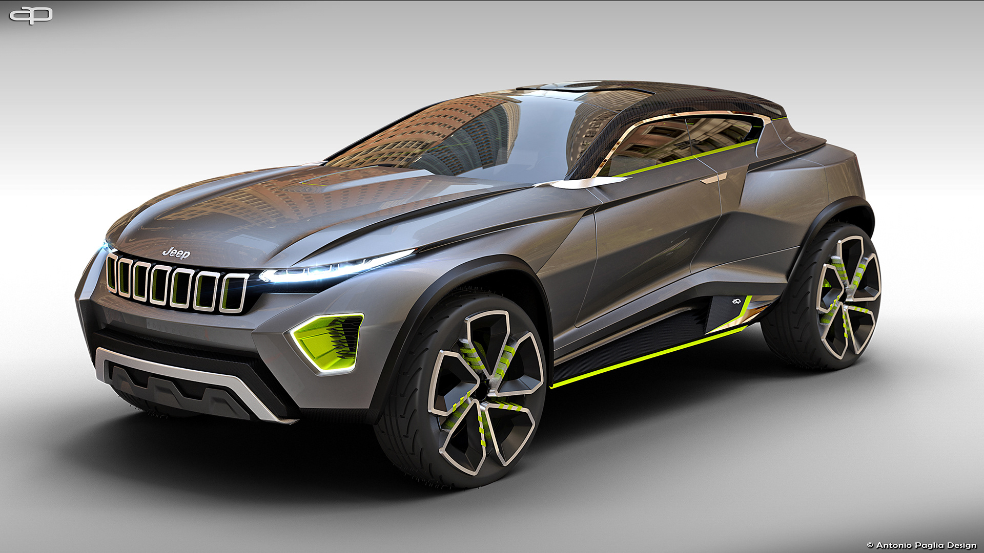  Jeep concept Freedom SUV designed by Antonio Paglia