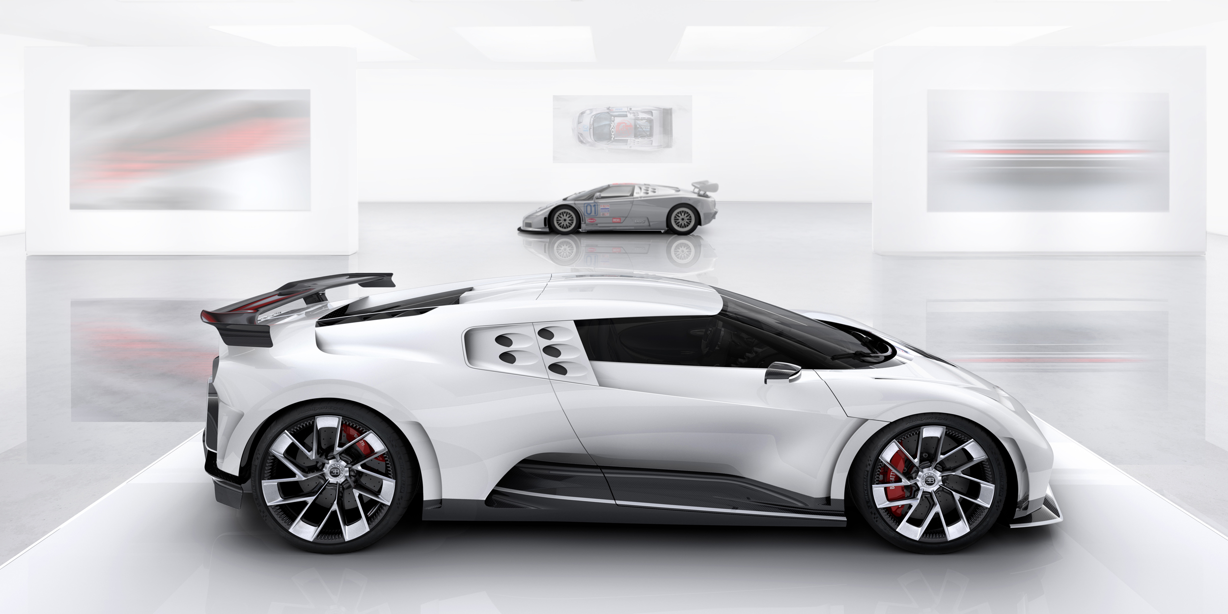 Bugatti Centodieci (2019): EB110 SS Hommage