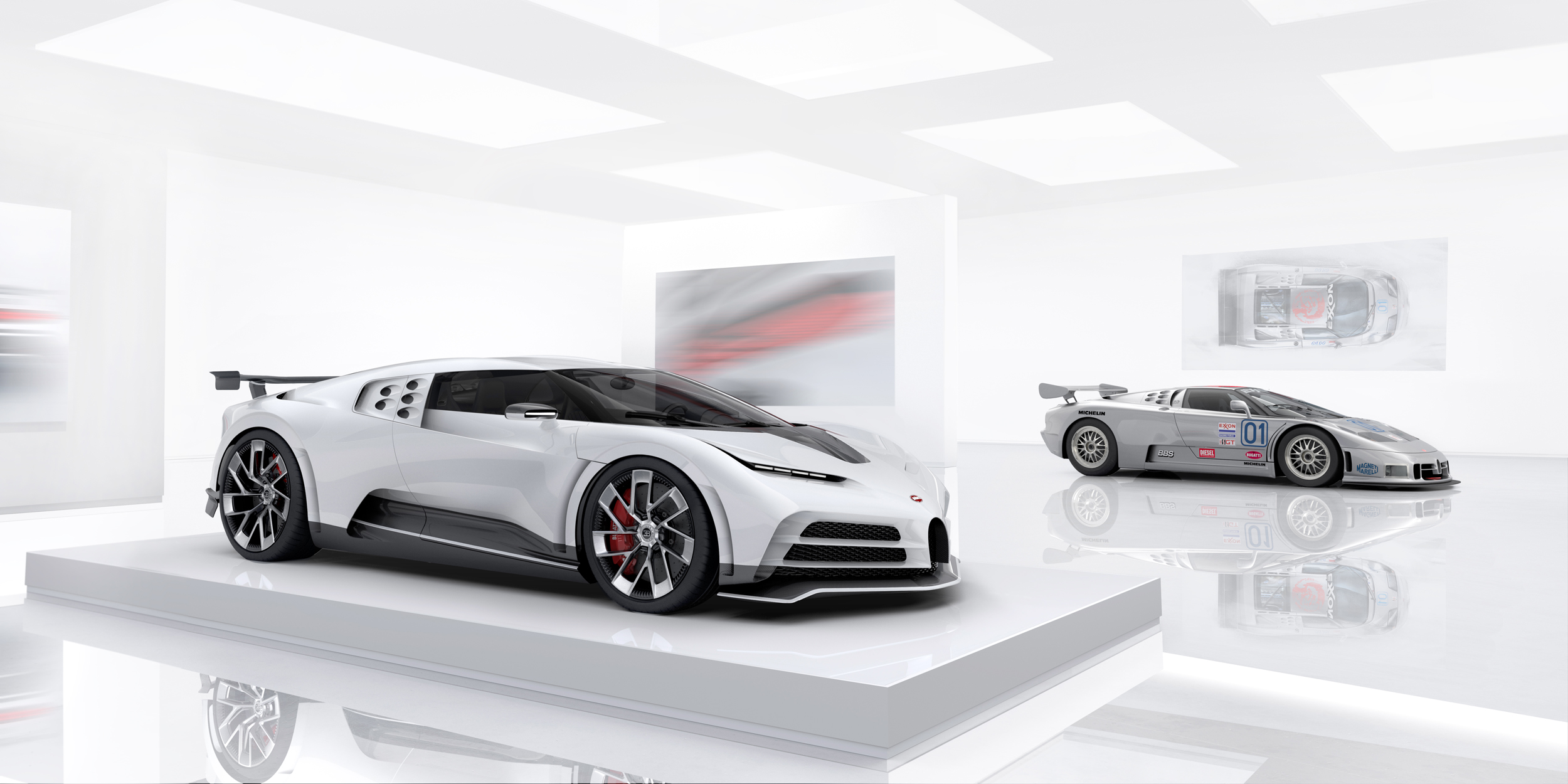 Bugatti Centodieci (2019): EB110 SS Hommage