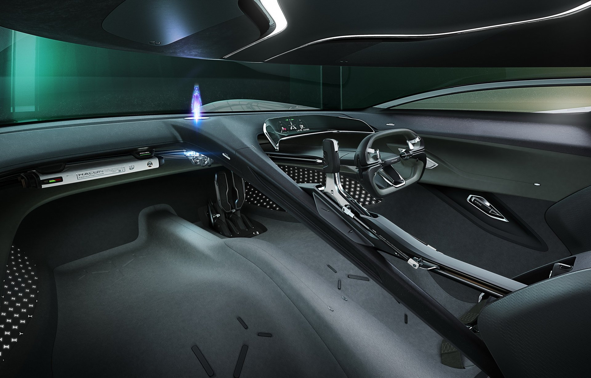 Jaguar Vision Gran Turismo Coupe (2019): Interior