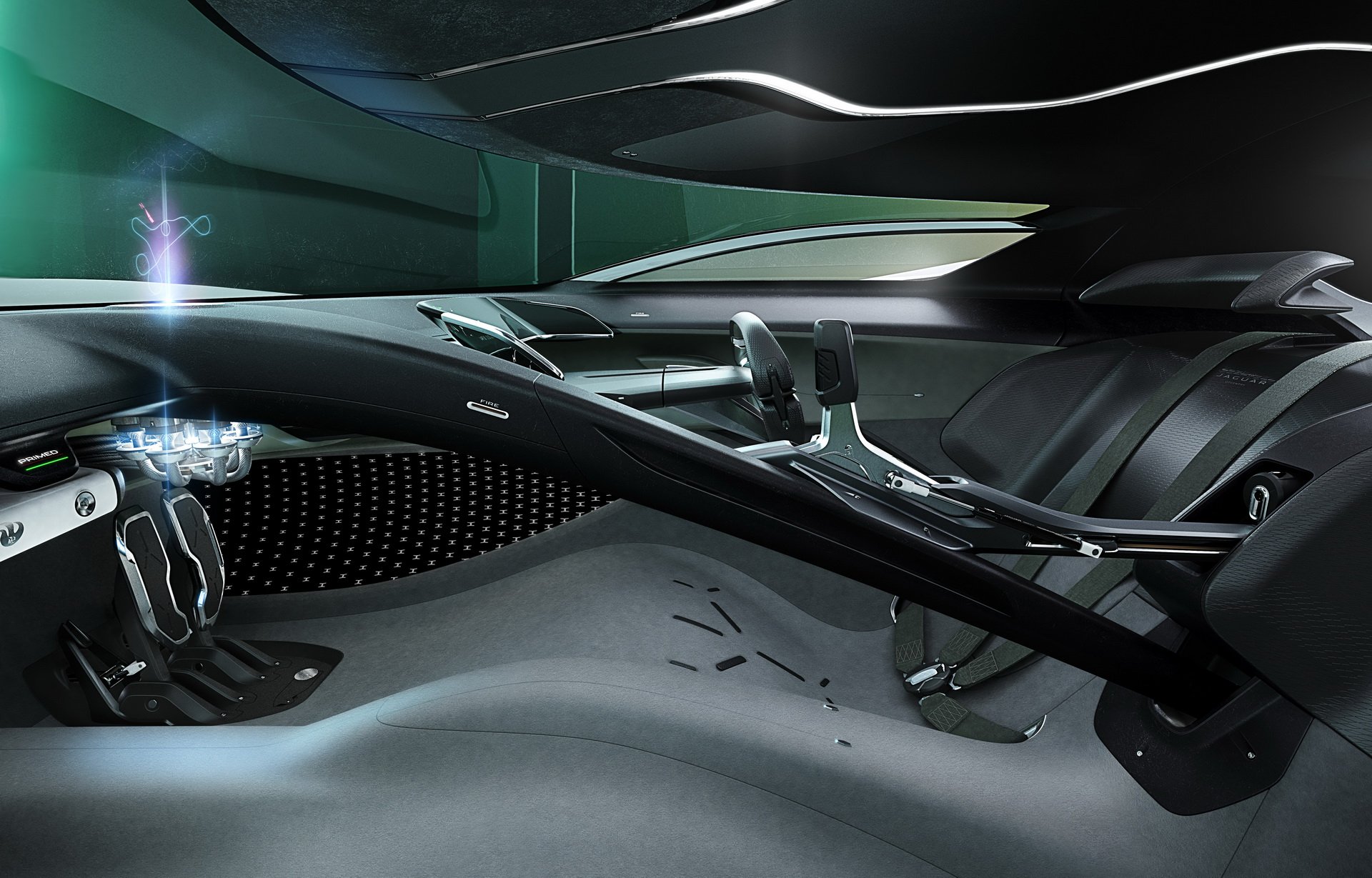 Jaguar Vision Gran Turismo Coupe (2019): Interior