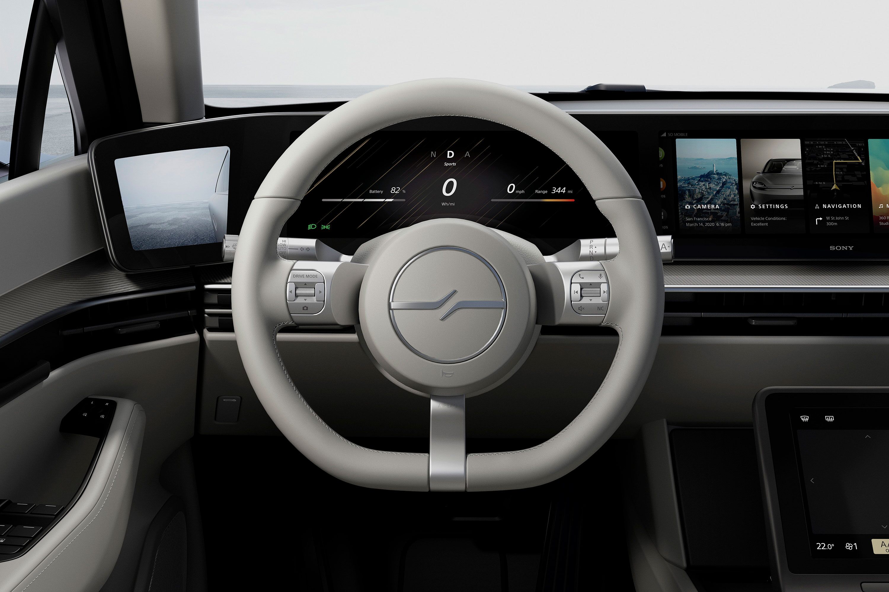 Sony Vision-S Concept (2020) - Interior