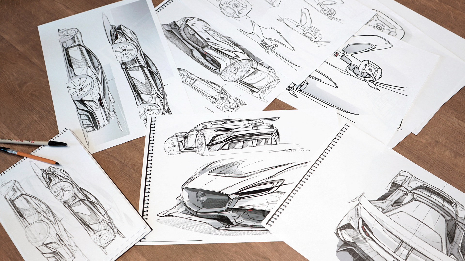 Mazda RX-Vision GT3 Concept (2020) - Design Process