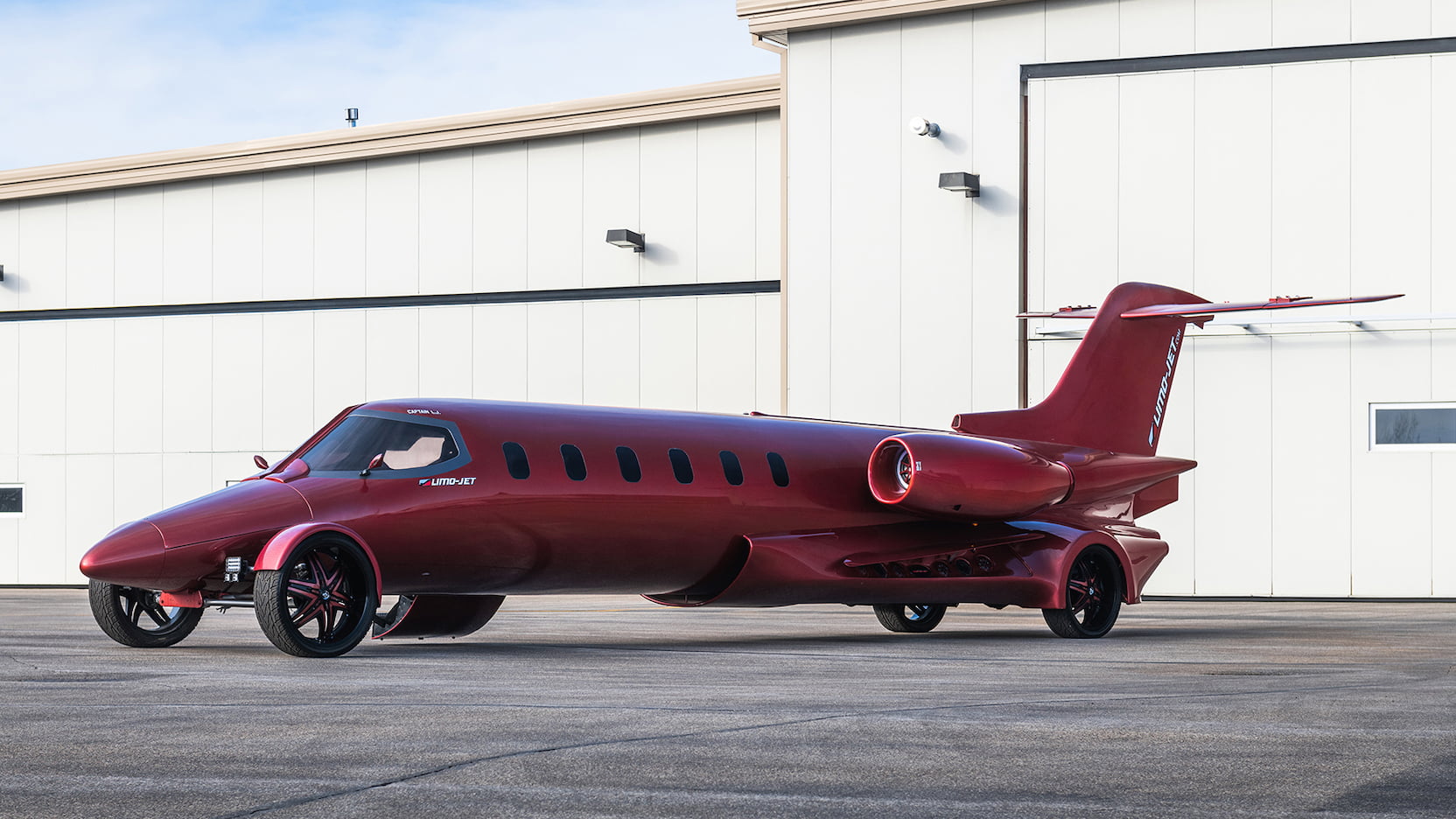 Limo-Jet 'Learmousine': Лимузин-самолет