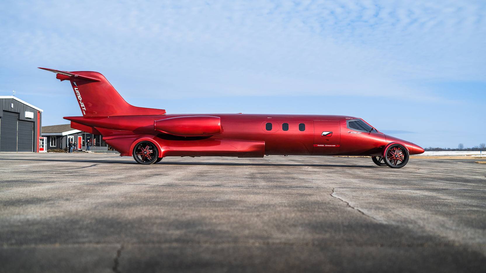 Limo-Jet 'Learmousine': Лимузин-самолет