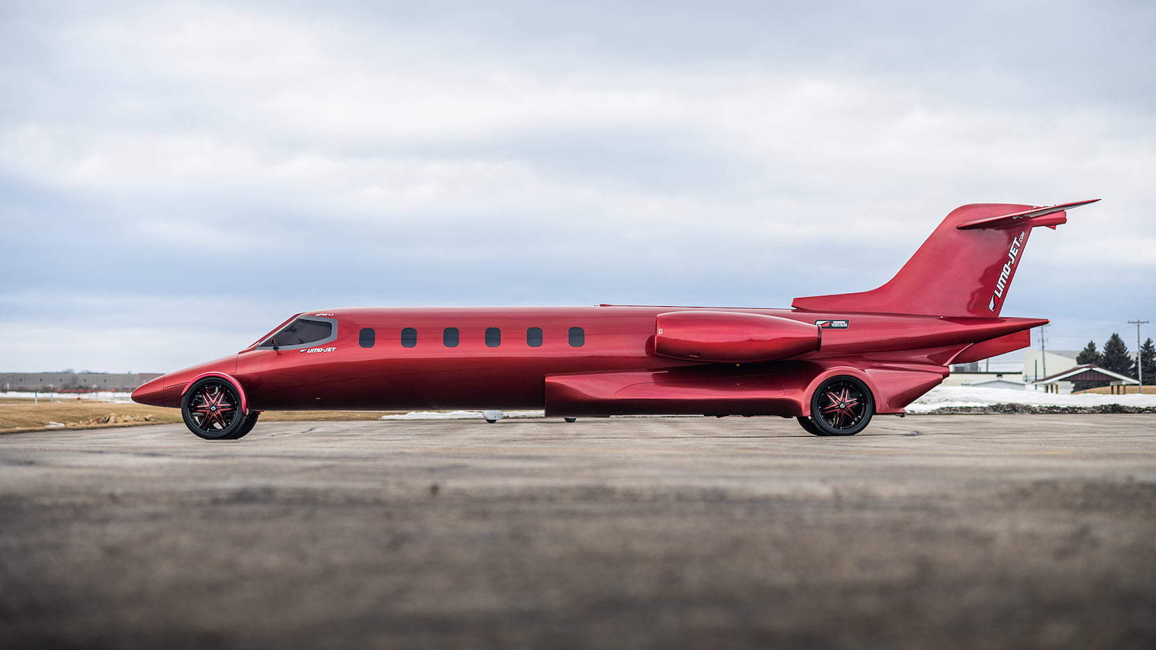 Limo-Jet 'Learmousine': Лимузин-самолет