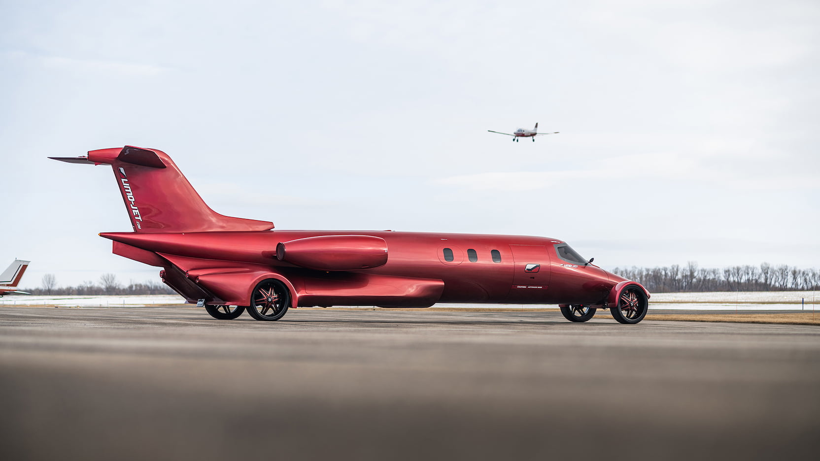 Limo-Jet 'Learmousine': Лимузин-самолет