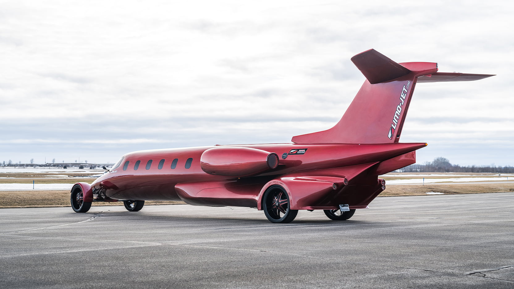Limo-Jet 'Learmousine': Лимузин-самолет
