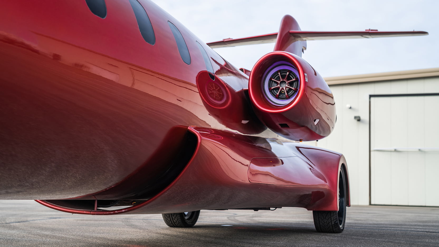 Limo-Jet 'Learmousine': Лимузин-самолет