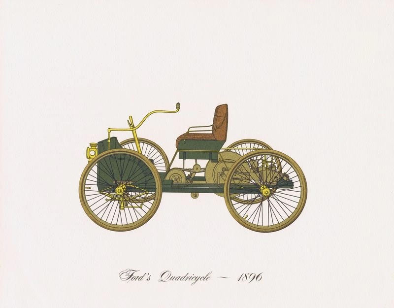 1896 Ford's Quadricycle