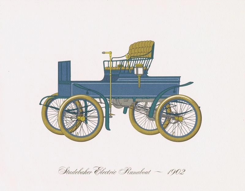 1902 Studebaker Electric Runabout