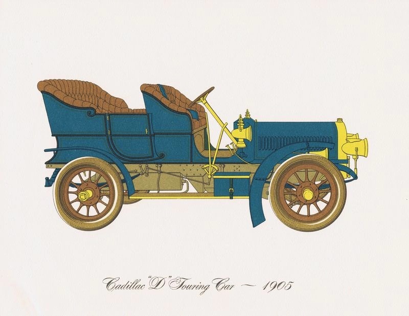 1905 Cadillac "D" Touring Car