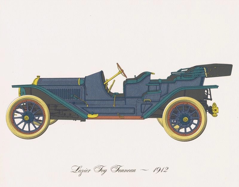 1912 Lozier Toy Tonneau