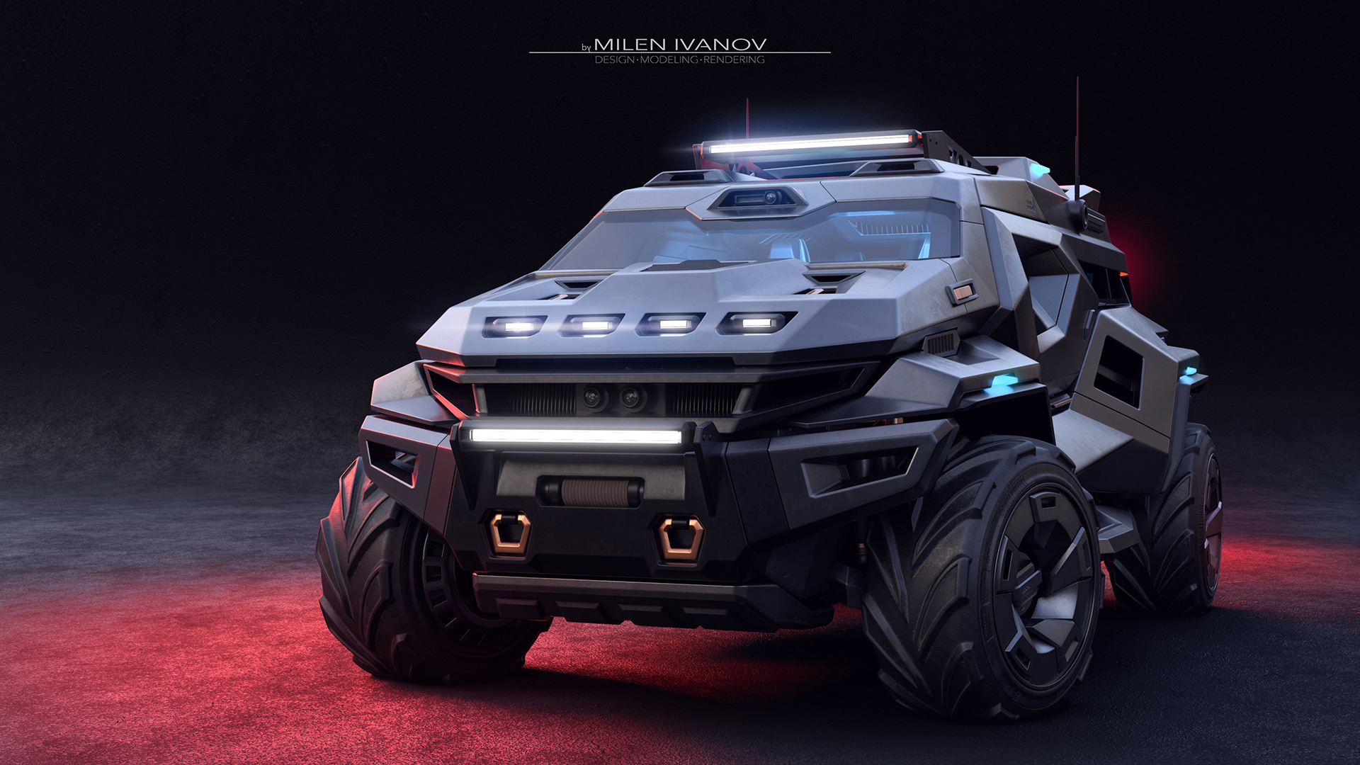Armortruck SUV Concept by Milen Ivanov
