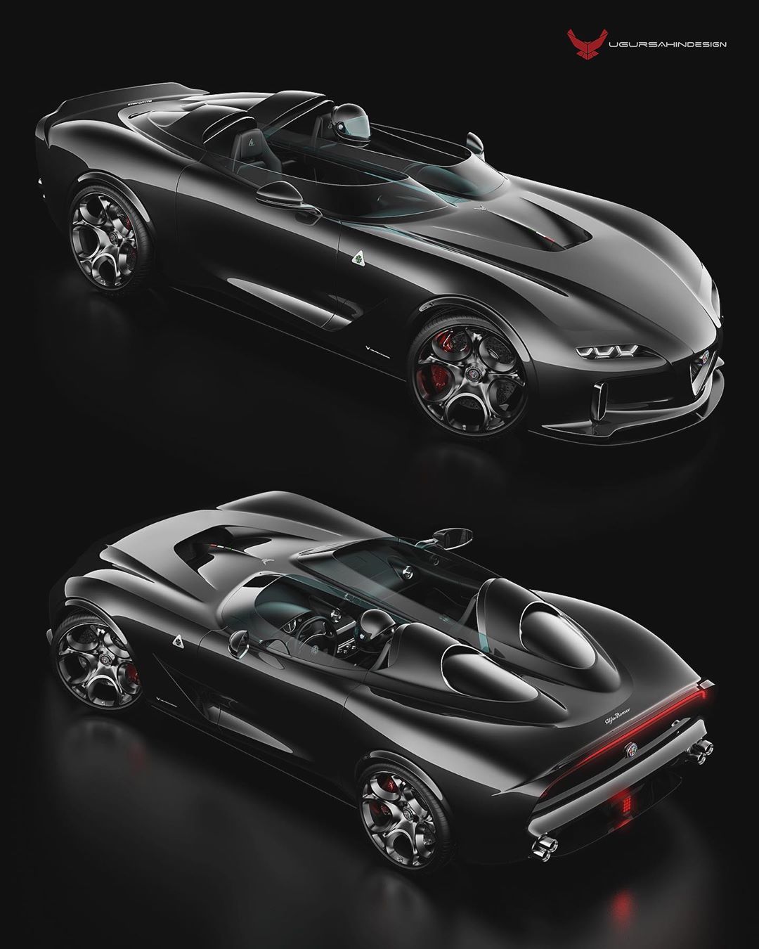 Alfa Romeo Barchetta by Ugur Sahin Design (2020)
