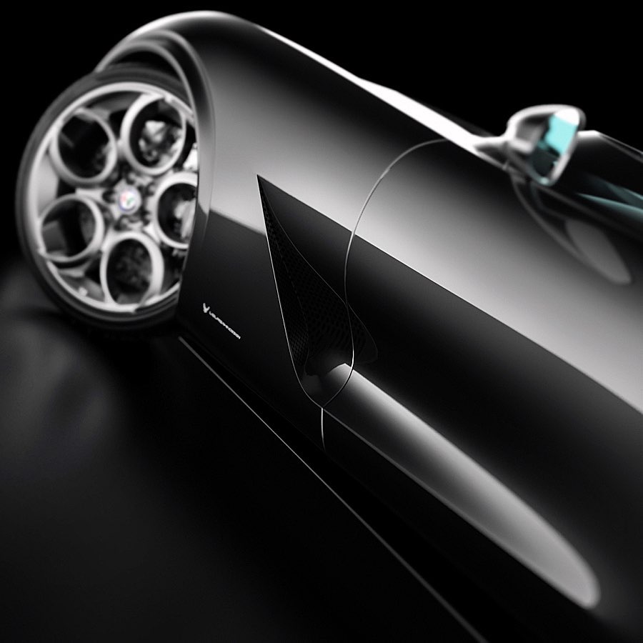 Alfa Romeo Barchetta by Ugur Sahin Design (2020)