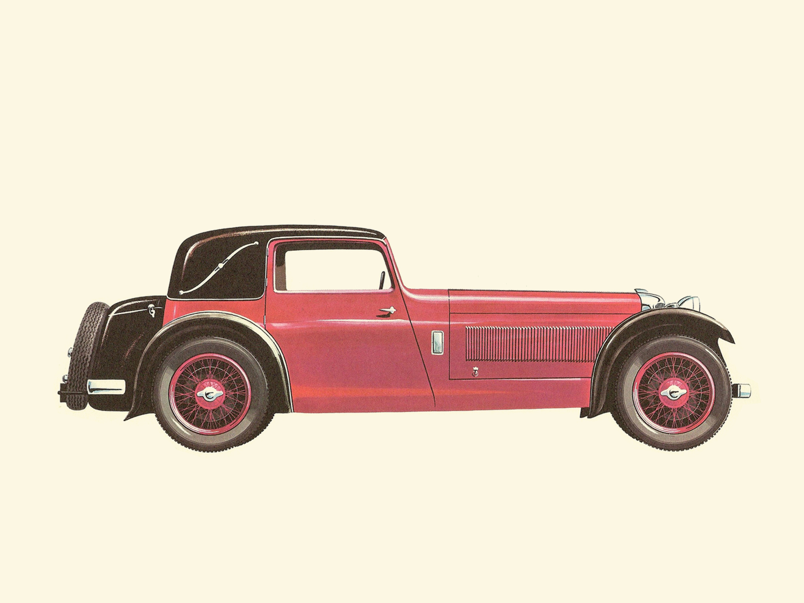 1932 S.S. (Standard Swallow) 1 - Illustrated by Pierre Dumont