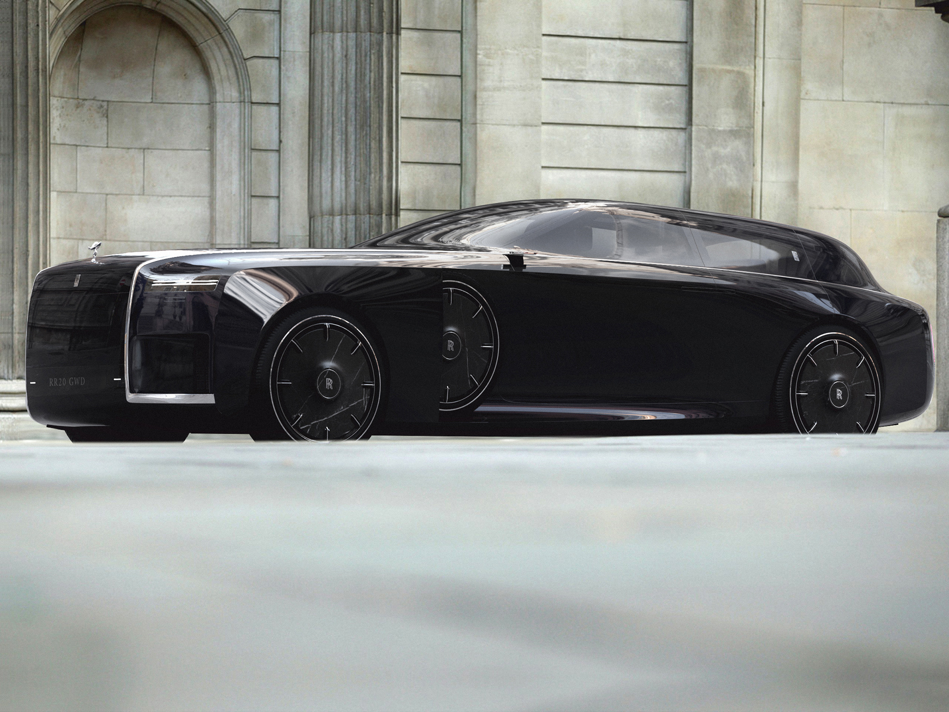 Rolls-Royce Apparition: Design-study by Julien Fesquet