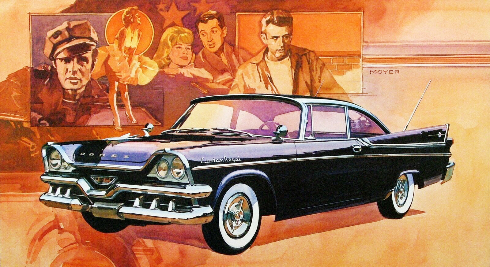 1957 Dodge Royal Lancer: Illustrated by Robert M. Moyer