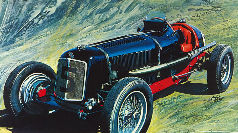 ERA 1.5-litre (1934): Illustrated by Edouard KÜHN